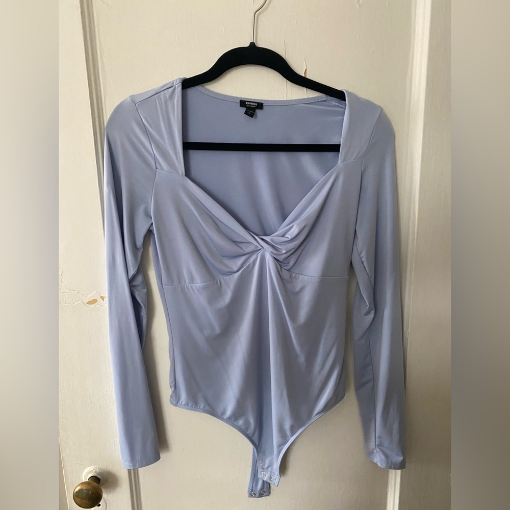 Express Icy Blue Body Suit